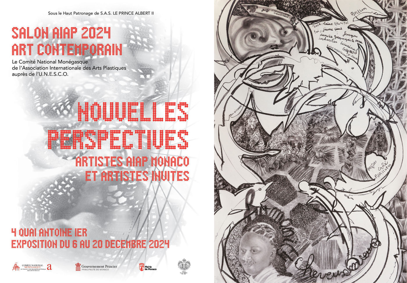 Nouvelles perspectives AIAP, Monaco / Cheveu mieux Miguel Marajo 2024